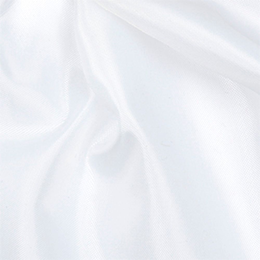 Ткань подкладочная Таффета 150см IdealTex С190Т F101 белый 80г/пог.м, 10 метров