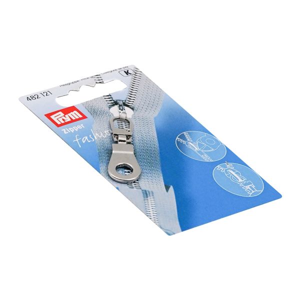 Пуллер для молнии люверс, металл, серебристый, Prym, 1 шт