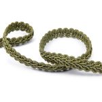 Тесьма декоративная Gamma Булет GBL-15 13 мм, 33 м,±0.5 м, 130 хаки