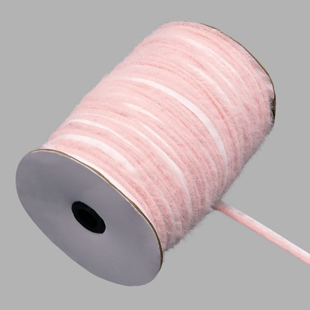 Кант декоративный Синель 10 мм / 45 метров, розовый, 3AR3045