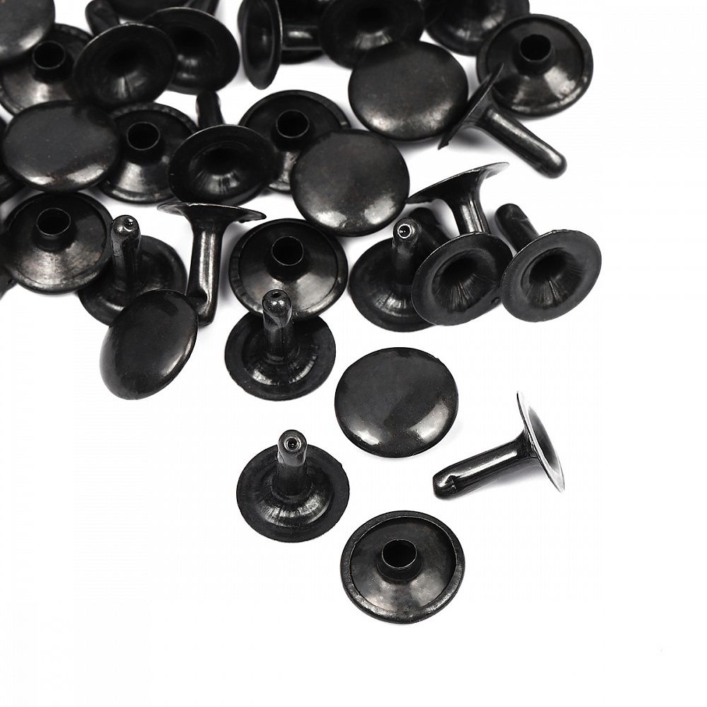 Хольнитены односторонние сталь 12х12 мм, №123, TBY.5112 цв. оксид уп. 1000 шт, TBY