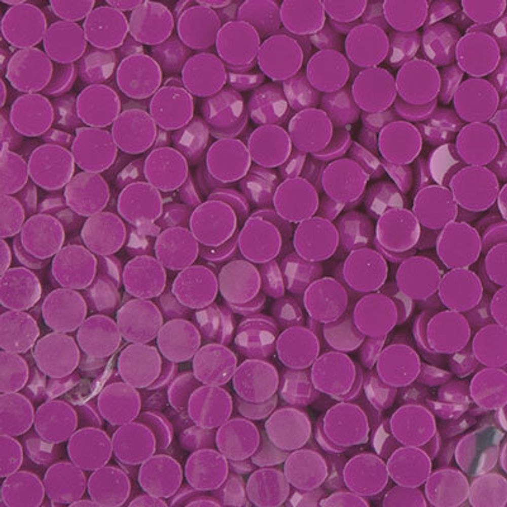 Стразы неклеевые акрил 2.5 мм, 10х10 г, /РП/, №3103 яр.малиновый, Zlatka OZM