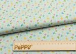 Ткань для пэчворка Peppy Нежная история, отрез 50х55 см, 146 г/м², НИ-02 голубой, Peppy