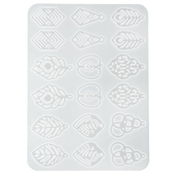 Форма силиконовая для эпоксидной смолы 01, Love2art SMER-08