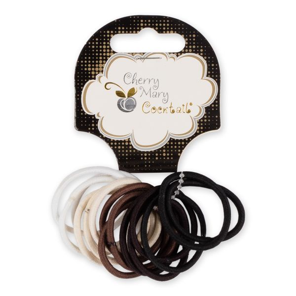 Набор резинок для волос 75 шт (5х15 шт), №30, Cherry Mary V/R6064