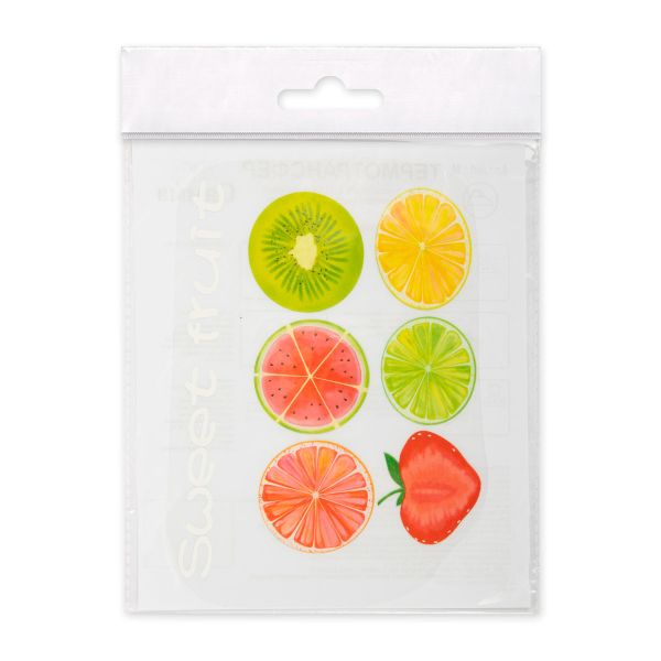 Термотрансфер M №02, 1 шт, M-213 sweet fruit 18х14 см, Gamma 