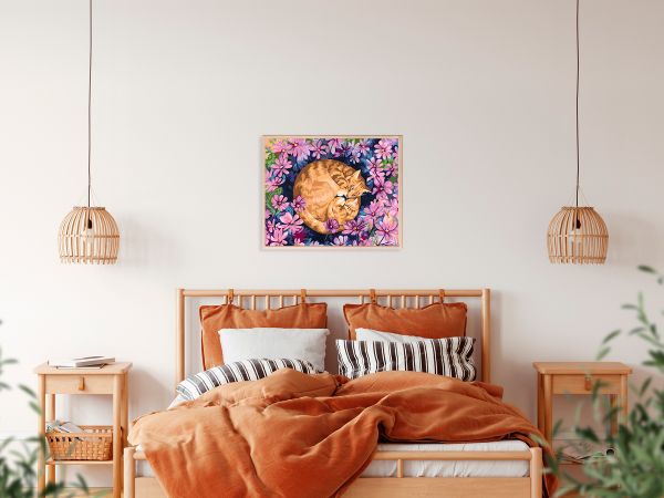 Картина по номерам Фрея, Ласковые объятия, 50х40 см