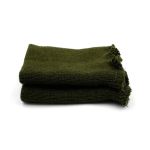 Манжеты трикотажные 8.0х9.5 см, 1 пара, средней плотности 14 кл, 1х1, в-72 т.оливковый, хаки