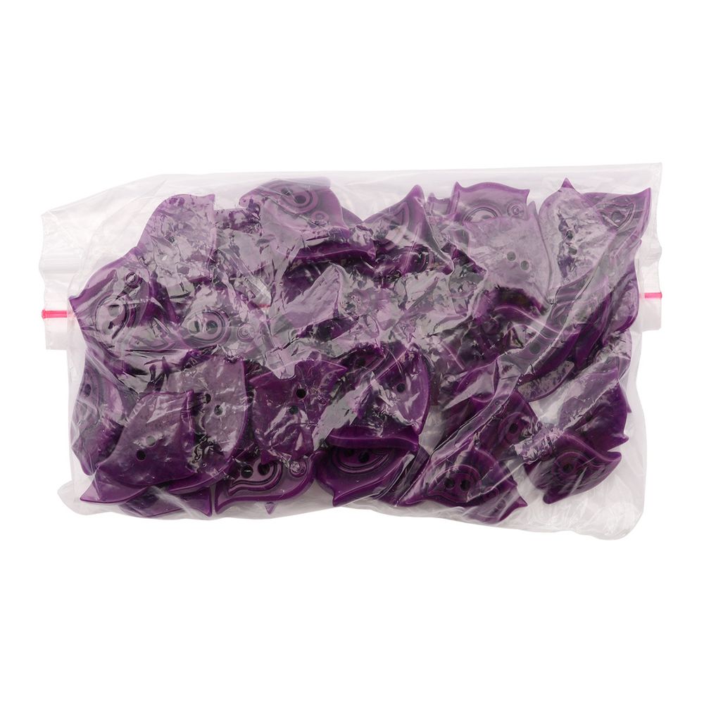 Пуговицы детские Птичка 35L (22мм), пластик (лиловый (светло-сиреневый)), 50 шт, Б30(3.02-1472-22)