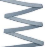 Резинка бельевая (бретелечная) блестящая 10.0 мм / 50 метров, св.серый, ML177.010