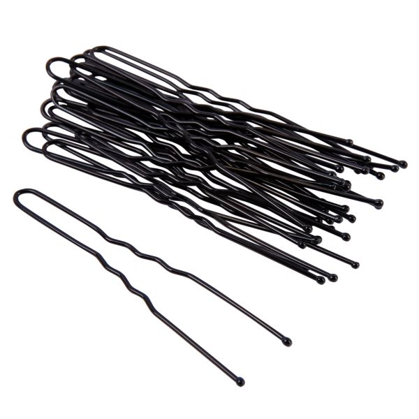 Набор шпилек для волос 4.5 см, 100 шт (5х20 шт), №01 черный, Cherry Mary VZ07029