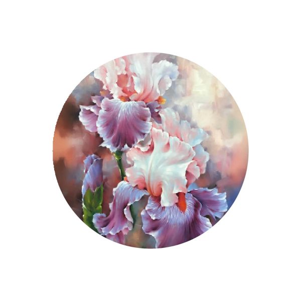 Игольница магнитная Ирисы 25х3 мм, ИГ-2406, Hobby&Pro