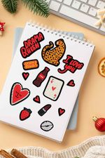 Кристальная (алмазная) мозаика Фрея ALVN-148, наклейки, DRAMA QUEEN, 19.5х14 см