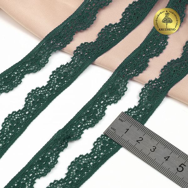 Кружево эластичное (стрейч) 8031 15мм цв.L2063 атлантическая глубина, 50м, Kruzhevo