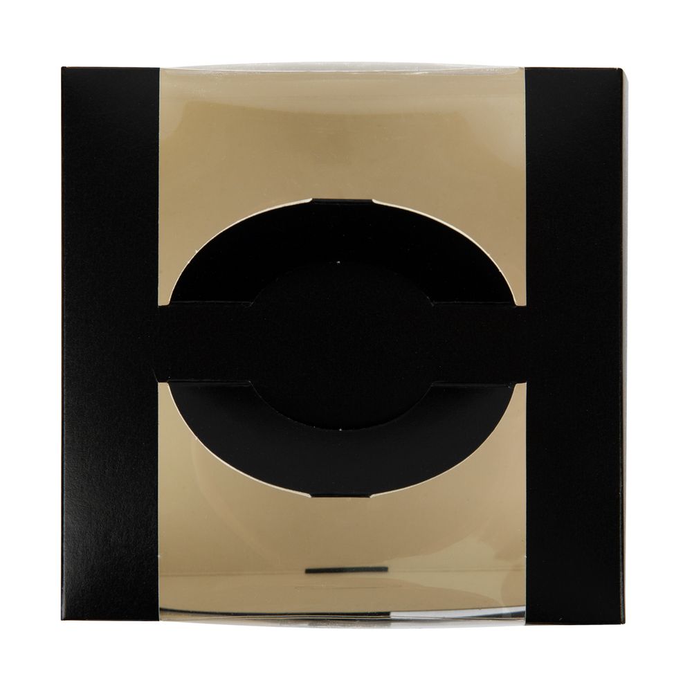 Коробка для мини-торта 14х14х8 см, черная, S-Chief CBC-013