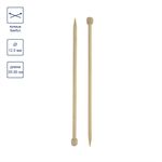 Спицы прямые большие бамбук ⌀12.0 мм, 35 см, Gamma BL2