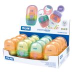 Ластик с кисточкой Capsule 16 шт, ассорти, Milan 4900116LK2