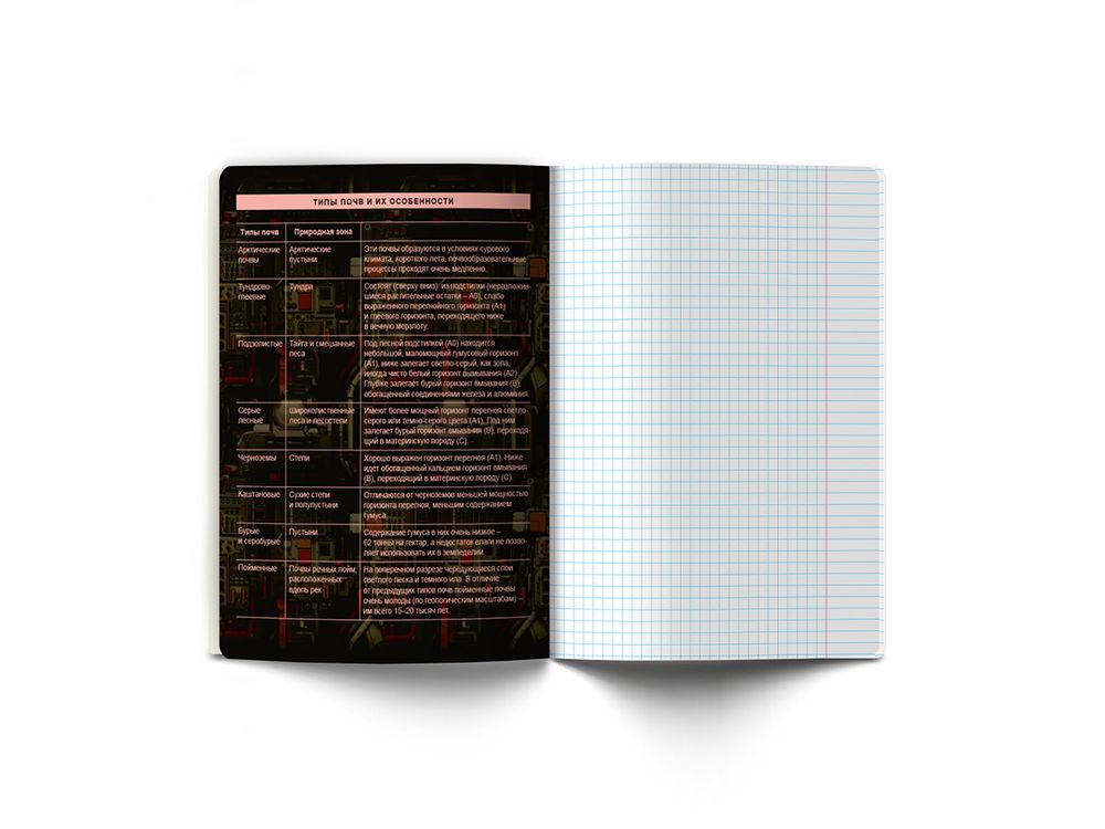 Тетрадь со справочным материалом Эволюция, глянцевая ламинация, A5+ 48 л. на скобе 65 г/м², белизна 100%, 10 шт, клетка, 00878 География, Светоч 48Т5