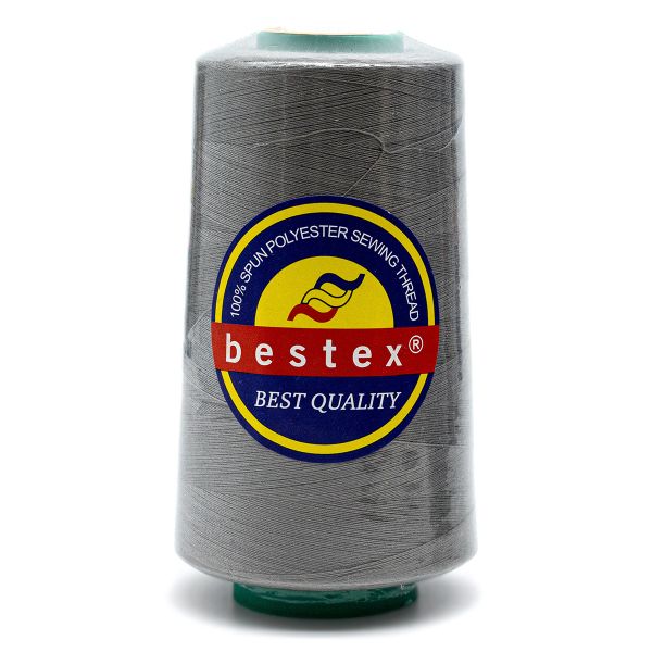 Нитки универсальные Bestex 50/2, 4570 м (5000 ярд) / 1 кат., 183 светлый уголь