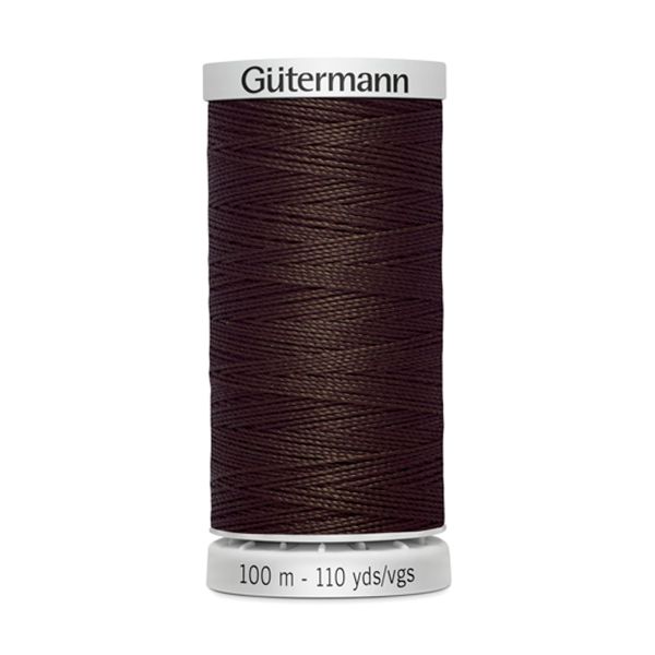 Нитки суперкрепкие Gutermann Extra Strong M782, 100м, 696 т.шоколад, 5 катушек