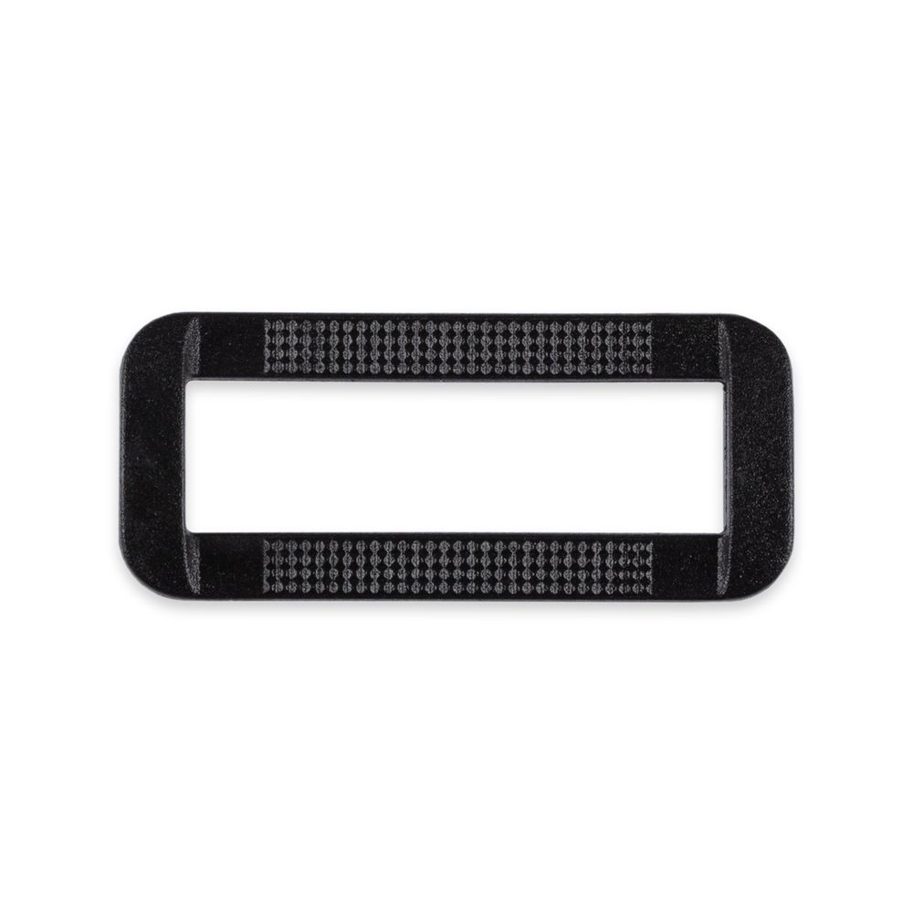 Рамка-прямоугольник пластик 25 мм, 100 шт, черный, Gamma FC41