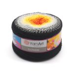 Пряжа YarnArt (ЯрнАрт) Flowers / уп.2 мот. по 250 г, 1000м, 259 секционный