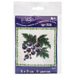 Набор для вышивания нитками РС Студия, Смородина 8х9 см