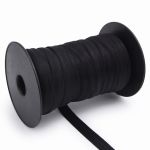Резинка бельевая (бретелечная) 15.0 мм / 50 метров, черный, (ML207.015)