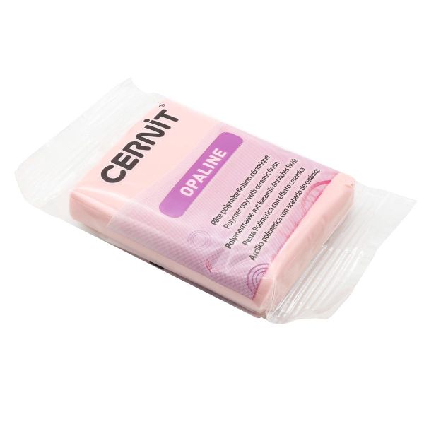 Полимерная глина Cernit Opaline запекаемая, фарфоровая 56 гр, 475 розовый