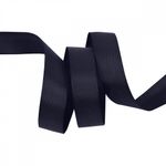 Лента репсовая (в рубчик) 20.0 мм / 22.8±1 метра, 372 черно-синий, Magic4Hobby