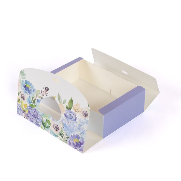 Коробка для печенья 16.5х11.5х5 см, Фиолетовое настроение, S-Chief, CBC-021