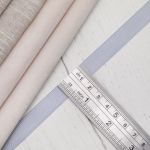 Лента репсовая (в рубчик) 12.0 мм, 151 серо-голубой, уп.18,28 м