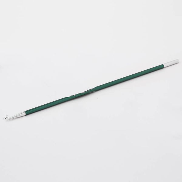 Крючок Knit Pro Zing 3 мм, алюминий, нефритовый, 47465