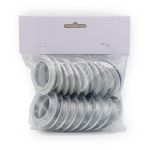 Люверсы шторные ⌀35 мм, с многоуровневым замком, №05 Belladonna, 10 шт