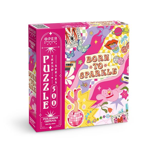 Пазл. Трендовая серия 500 элементов, TRD-PZL-500/03 Рожденная сверкать, Фрея