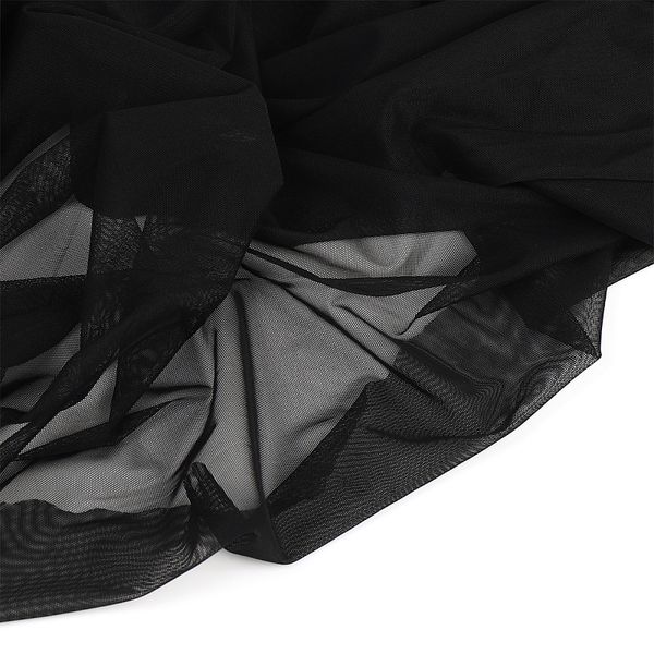 Сетка бельевая эластичная 51 г/м², шир.150 см / 3 метра, черный /03128209.170.3/