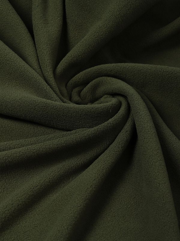 Флис 2-сторонний 190 г/м², 150 см / 2 метра, TBY-0059-078.2, цв.S078 олива