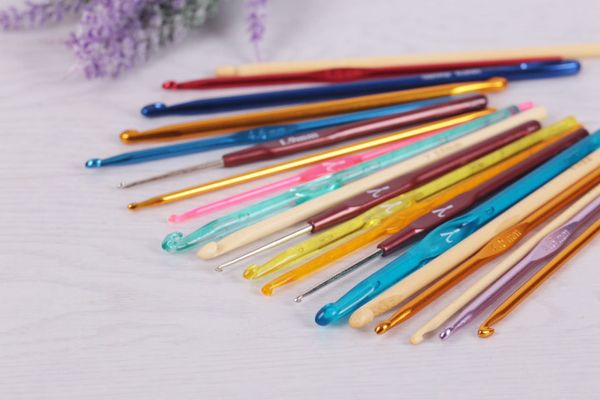 Набор крючков пластик ⌀3.0 -7.0 мм, 15 см, 5 шт, в чехле 3; 4; 5; 6; 7 мм, Gamma SV-01