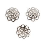 Шапочка для бусин 4AR204, 11мм 50 шт/упак, Astra&Craft (черный никель)