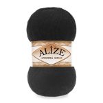 Пряжа Alize (Ализе) Angora Gold / уп.5 мот. по 100 г, 550м, 060 черный A