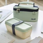 Термосумка для ланч-бокса (1 бокс в комплекте) 1.5 л, 22х12.5х12 см, Milan, 08805SNCGR