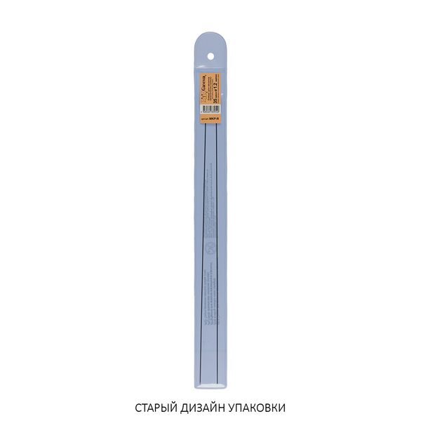 Спицы прямые металл ⌀1.2 мм, 35 см, никель, Gamma MKP-R