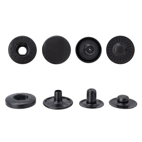 Кнопка Альфа (S-образная) ⌀15.0 мм, СТАЛЬ, оксид, ≈720 шт