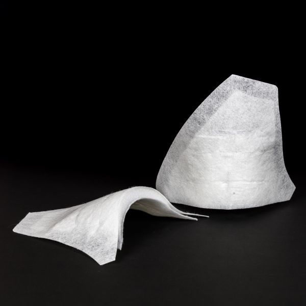 Плечевые накладки (подплечники) сложные втачные 180х260х18 мм, 10 пар Россия, белые, С-11/2