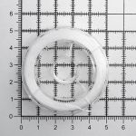 Нитки спандекс без оплетки ⌀0.8 мм, 20 м, Astra&Craft (белый), 10 катушек