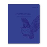 Тетрадь со справ.материал. Яркость по расписанию с запечат. пластик.обл. 320мкм, A5 48 л. на скобе 65 г/м², белизна 100% 10 шт, линия, 01869 Яркость по расписанию Литература, Светоч Т289