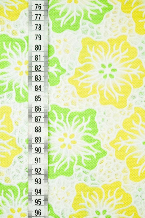 Ткань кружевная 65% полиэстер, 35% хлопок [261560-9], 10 метров, 261560-9
