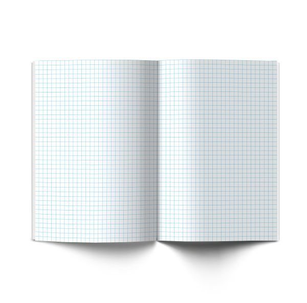 Тетрадь ученическая общая, A4 96 л. на скобе 65 г/м², белизна 100 %, 6 шт, клетка, 01013 Чистая лазурь, Светоч 96Т20