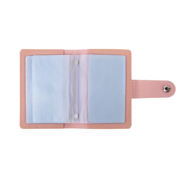 Визитница 11х7.5 см, полиуретан, №01 клубника, Lol&Pop LLP-400