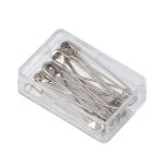 Булавки английские 50 мм, 12 шт, никель, KOH-I-NOOR 55 (5110 №3)